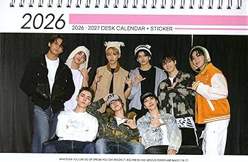 Amazon.co.jp: セブチ グッズ 卓上 カレンダー (写真集) 2026~2027年