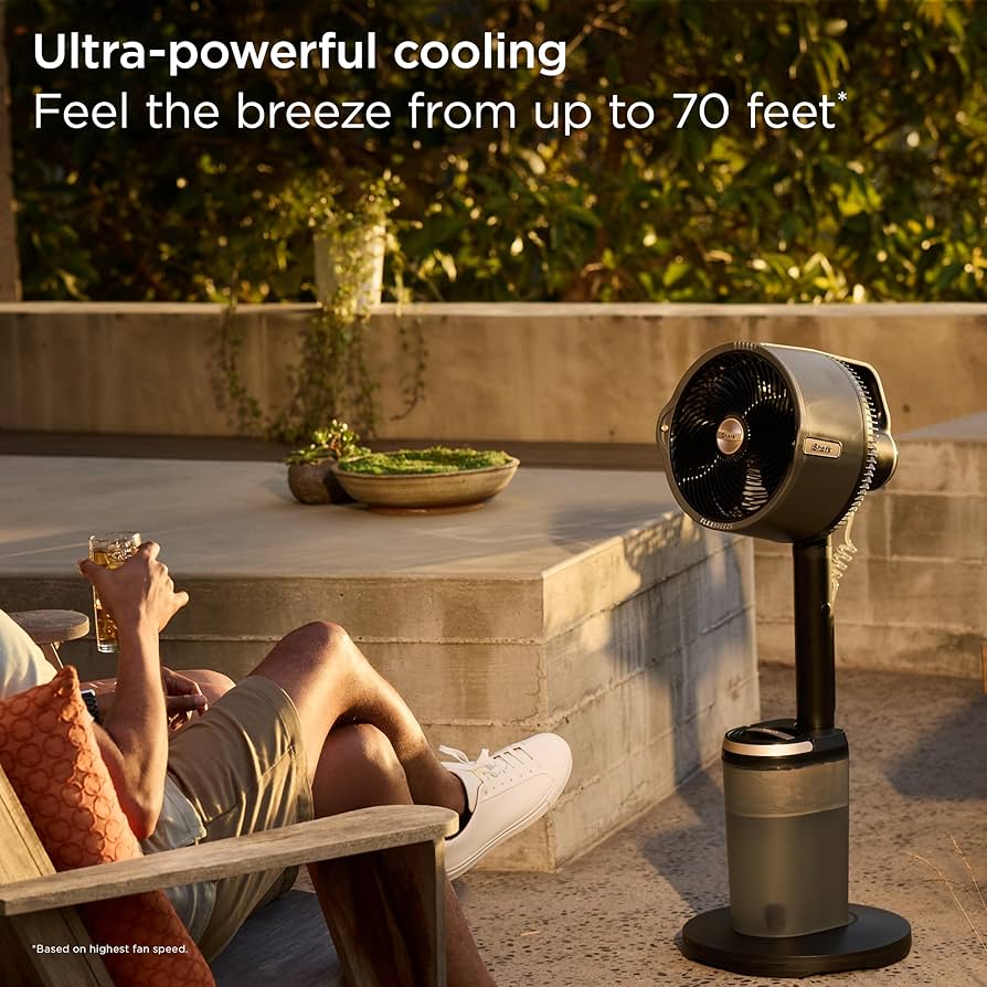 Amazon.com: Shark FlexBreeze Pro Mist Fan — Indoor & Outdoor
