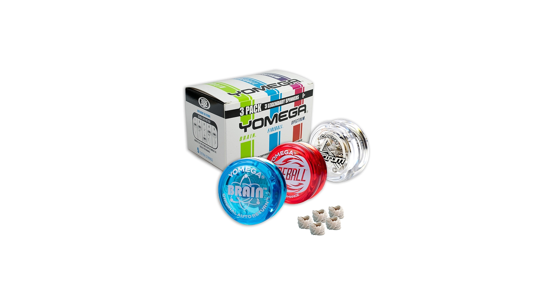 Amazon.com: Yomega 3 Legendary Spinners The Original Yoyo with A