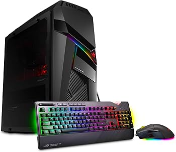 Amazon.com: ROG Strix GL12 Gaming Desktop, Overclocked 9th Gen