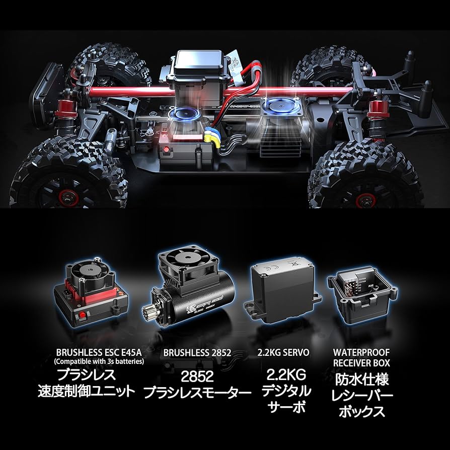 Amazon.co.jp: MJXRC 14210 1/14オフロード高速ラジコンカー