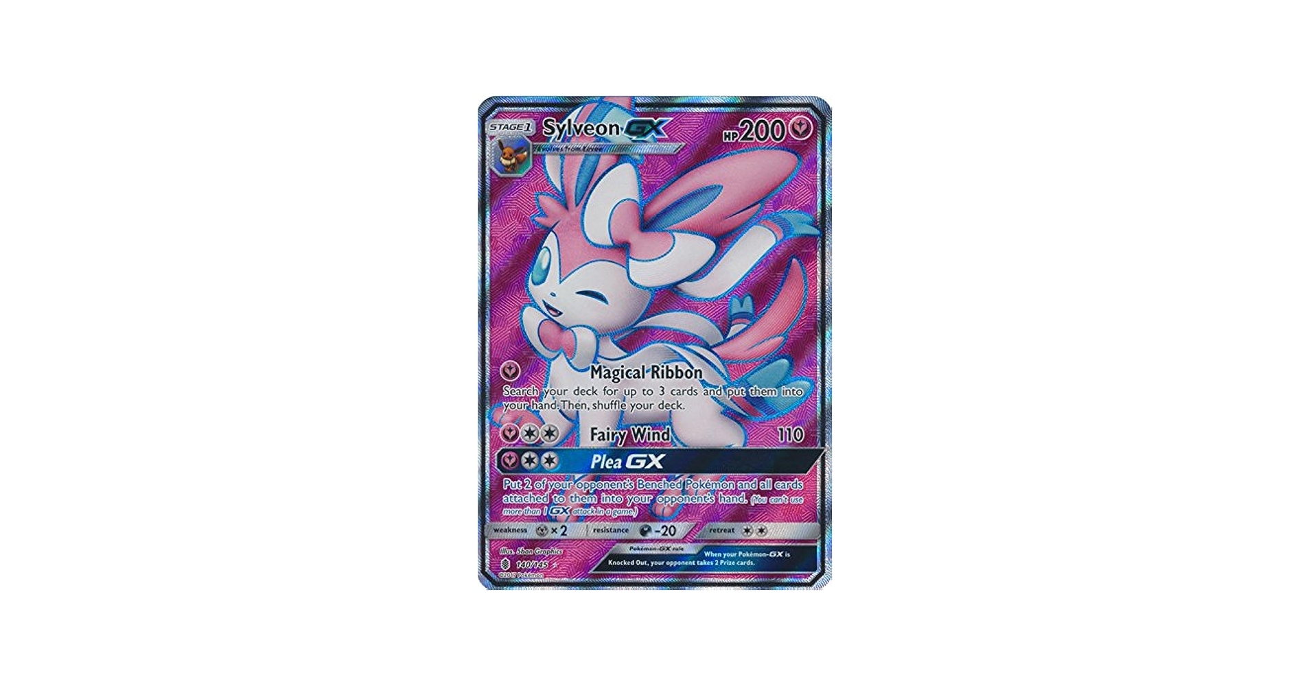 Amazon.co.jp: ニンフィアGX/Sylveon-GX - 140/145 - Full Art Ultra