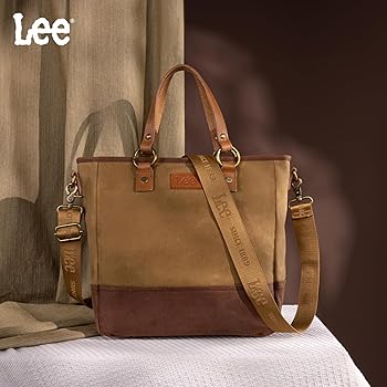 Amazon.com: Montana West x Lee Waxed Canvas Tote Bag for Women