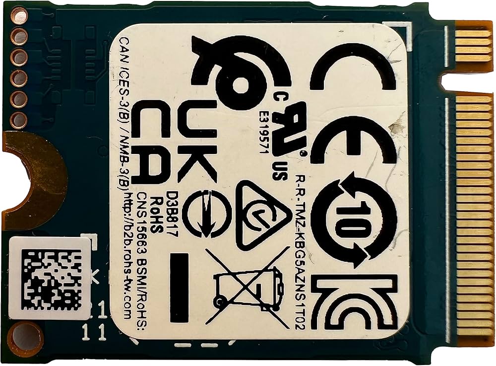 Amazon | KIOXIA SSD 256GB M.2 2230 30mm NVMe PCIe 4.0 Gen 4 x 4