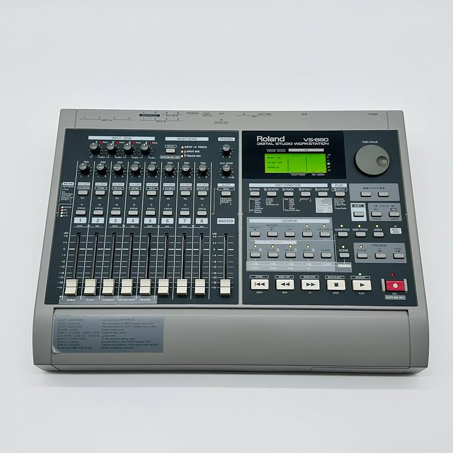 配信機器・PA機器・レコーディング機器 Roland vs880 Roland vs-880