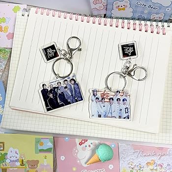 Amazon.com: YiYiXiXi Stray-Kids New Album Lanyard Keychain