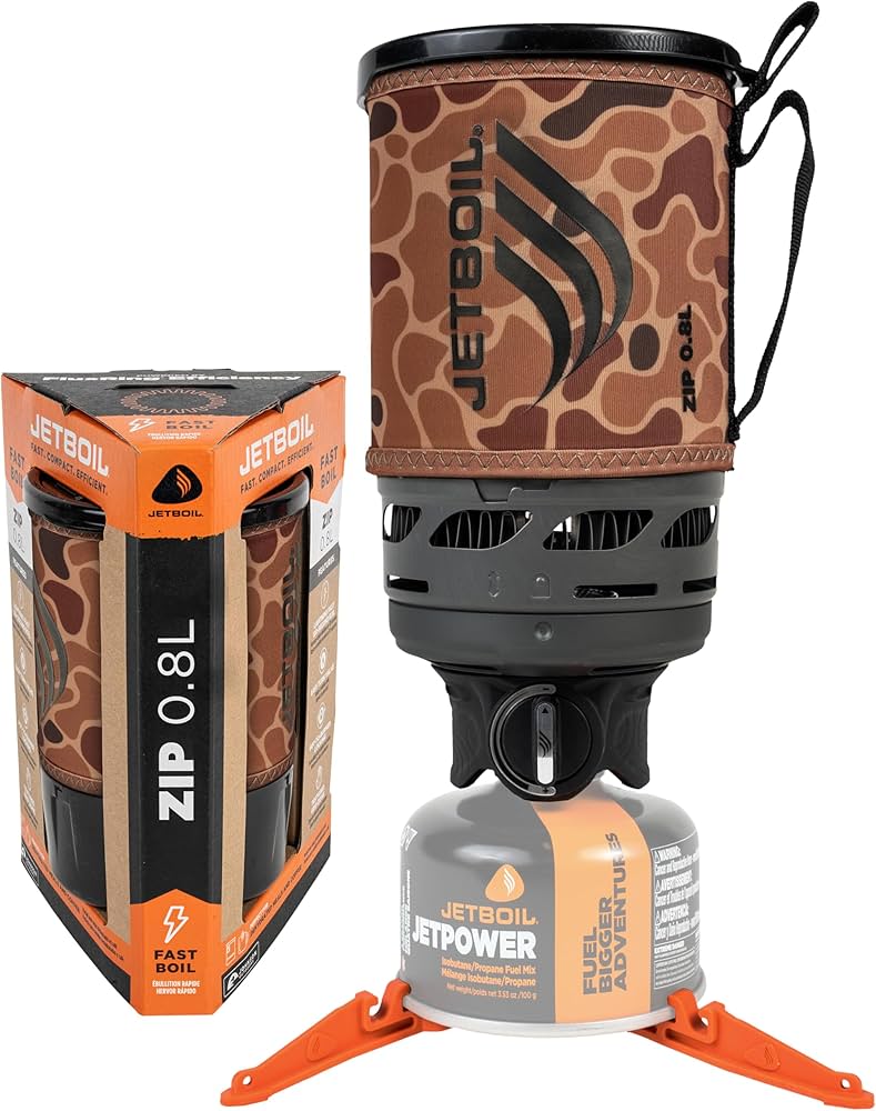 Amazon.com: Jetboil Zip 0.8L Portable Fast Boil Stove with Easy