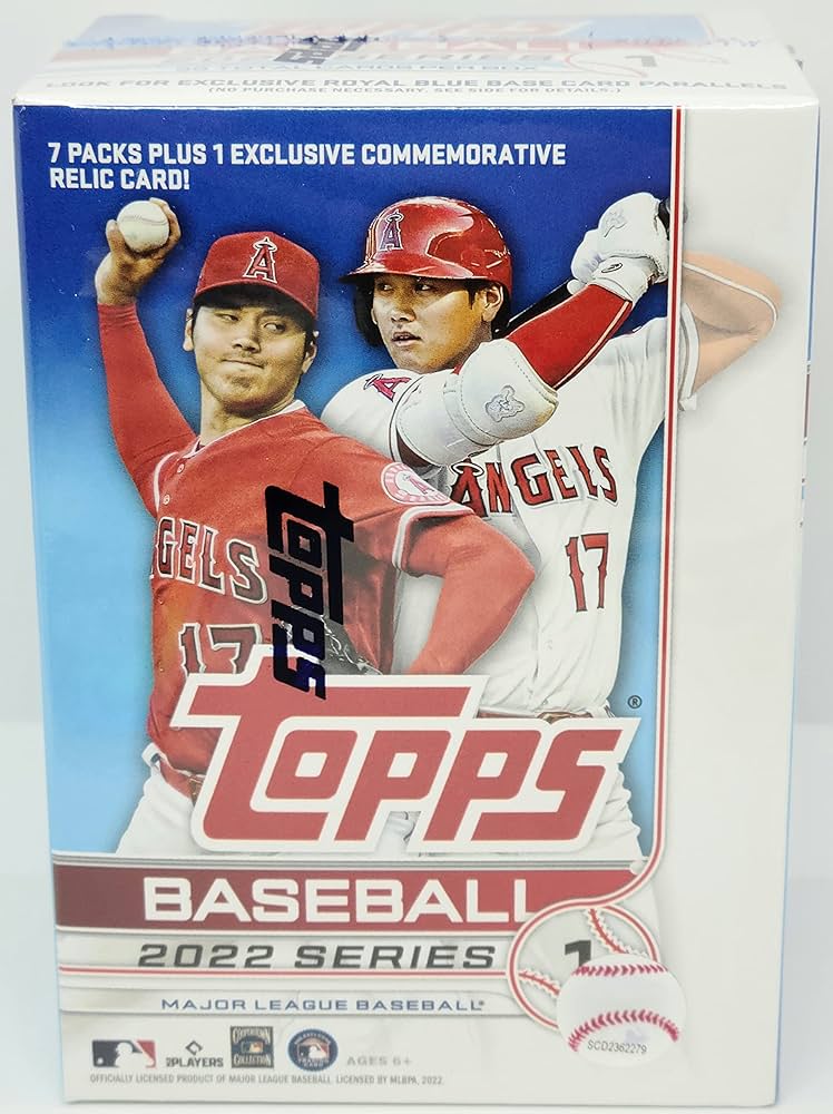 Amazon.com: 2022 Topps Series 1 Baseball Trading Cards Blaster Box