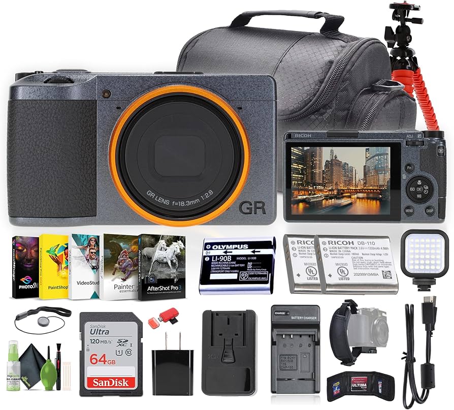 Amazon.com : Ricoh GR III Street Edition Compact Portable Digital