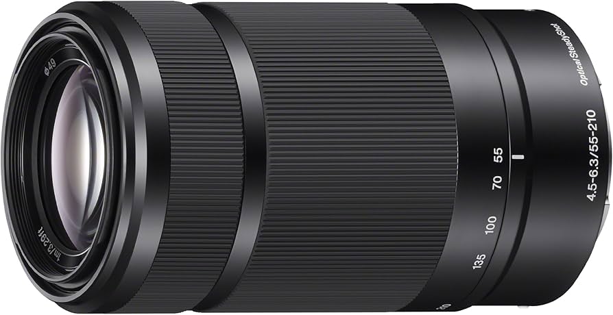 Amazon.com : Sony E 55-210mm F4.5-6.3 Lens for Sony E-Mount