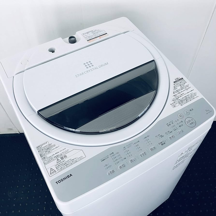 Amazon.co.jp: 東芝 全自動洗濯機 7kg グランホワイト AW-7G6 W