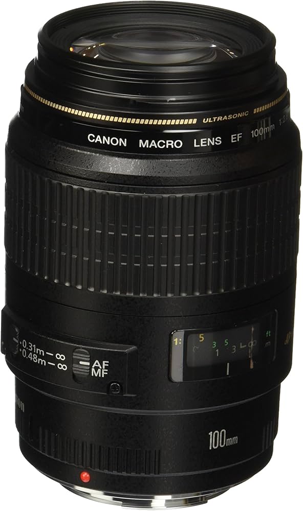 Amazon.com : Canon 4657A006-cr EF 100mm F/2.8 Macro USM Fixed Lens