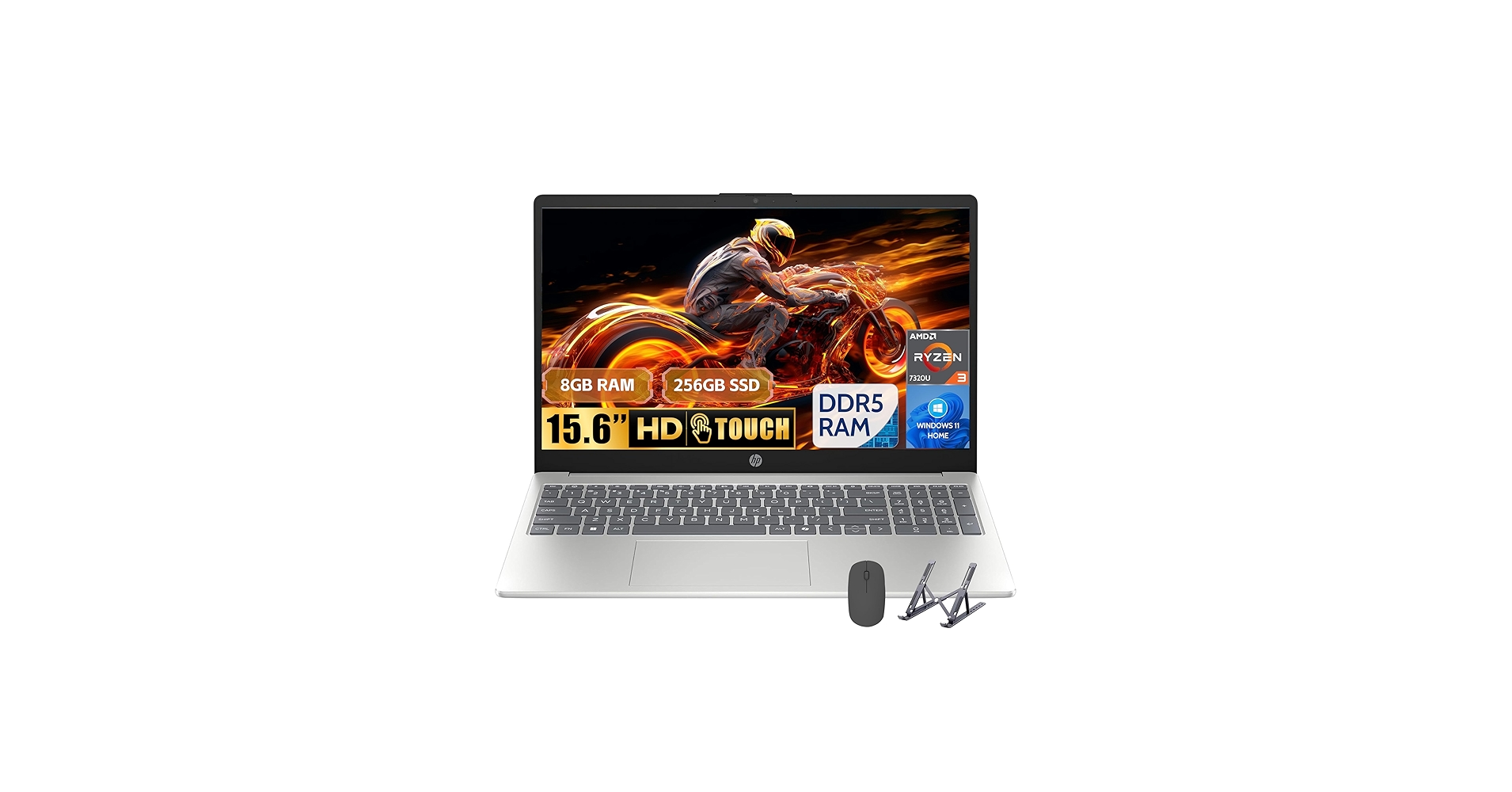 Amazon.co.jp: HP 15.6インチノートパソコン、HDタッチスクリーン