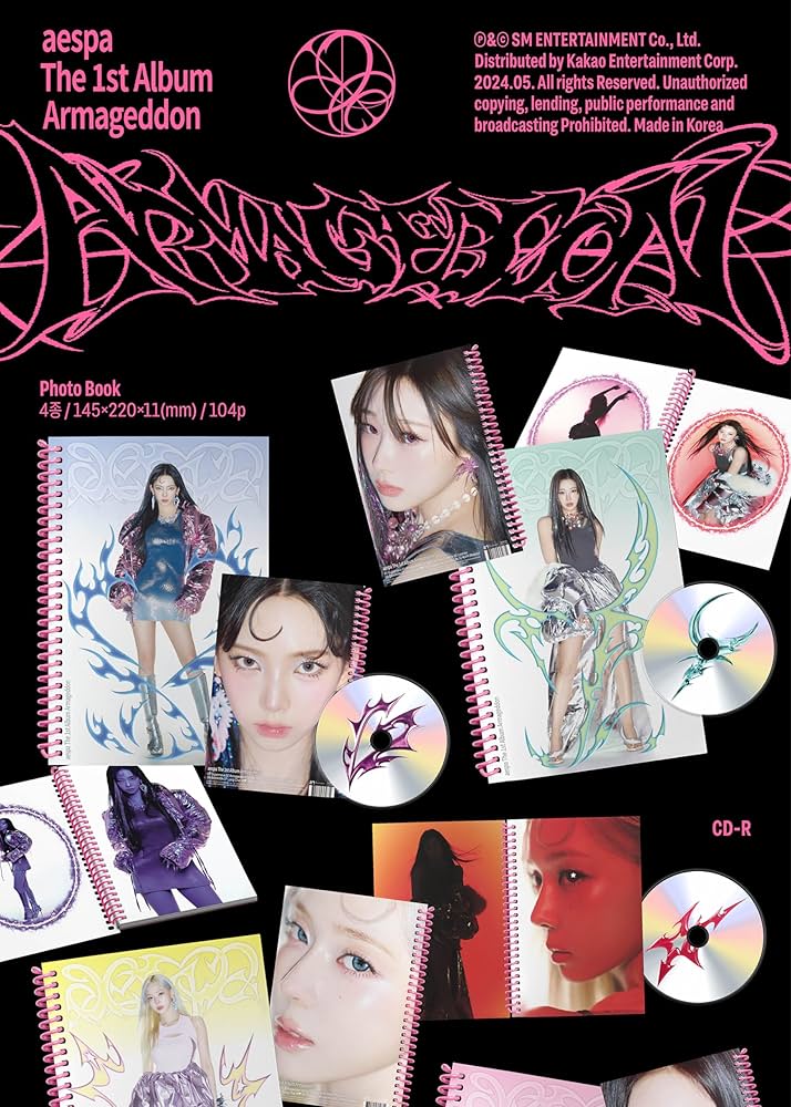 aespa Armageddon 1st Album Contents+Tracking Sealed (Superbeing