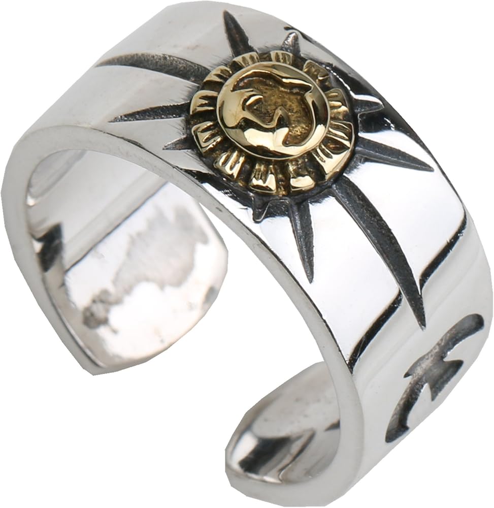 Amazon | 「silverKYASYA」シルバー925 イーグルメタルリング