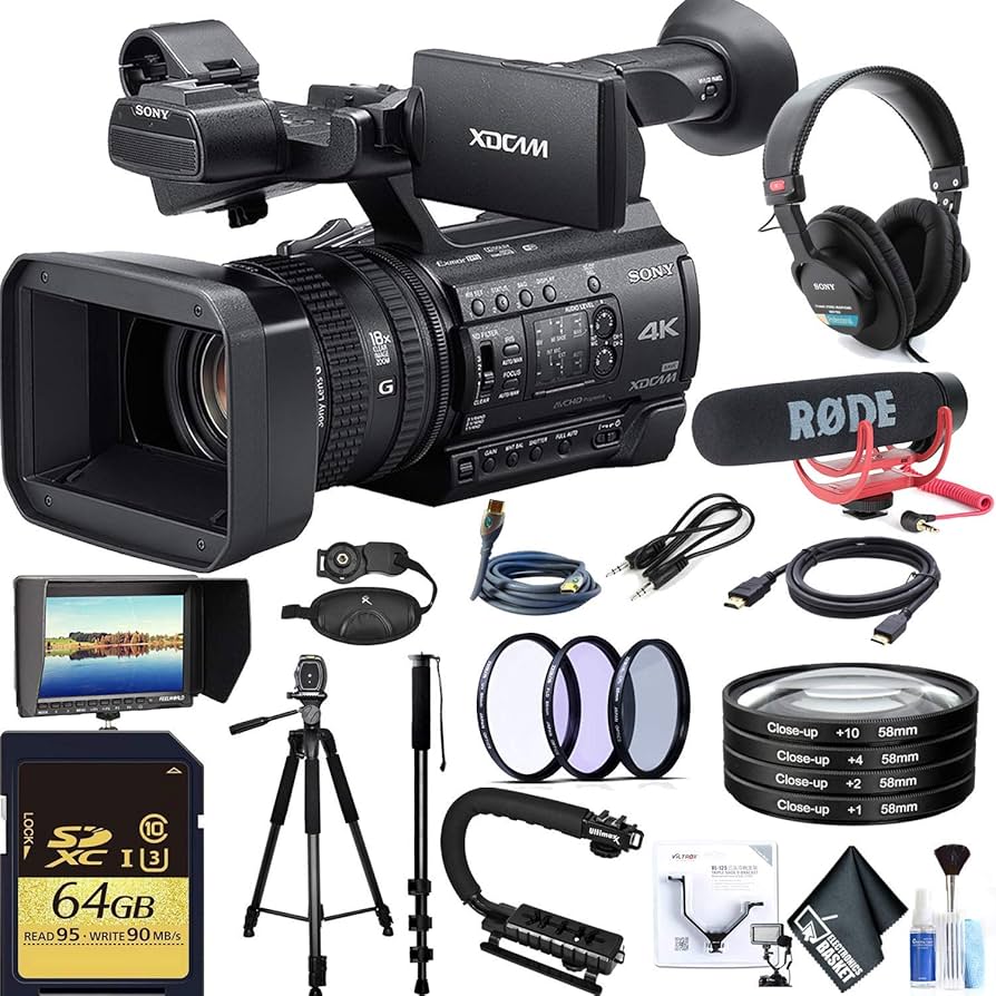 Amazon.com : Sony PXW-Z150 4K XDCAM Camcorder Advanced Combo