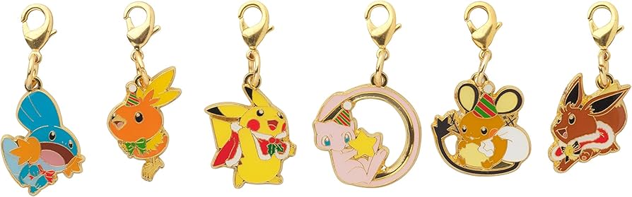 Amazon.co.jp: ポケモンセンターオリジナル メタルチャームセット