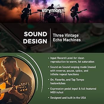 Amazon | Strymon 「VOLANTE」マグネティック・エコーマシン [国内正規