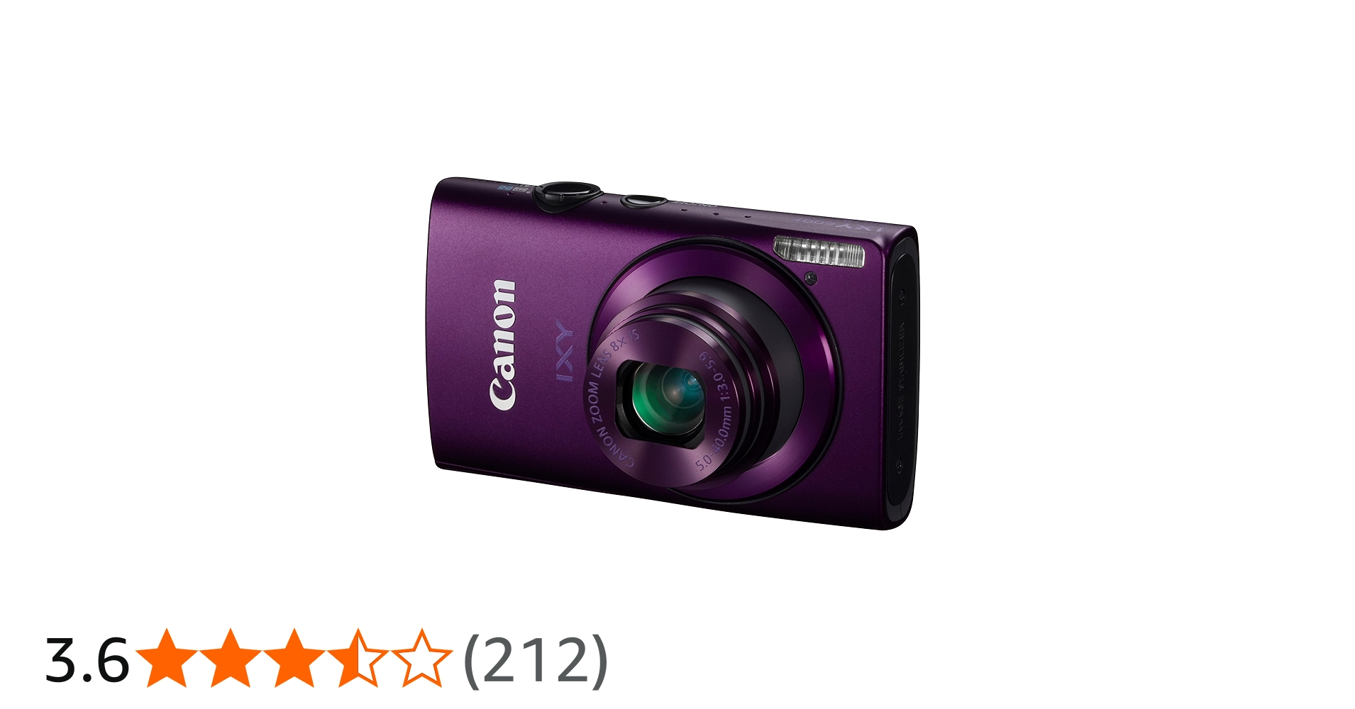 Amazon | Canon デジタルカメラ IXY600F パープル IXY600F(PR