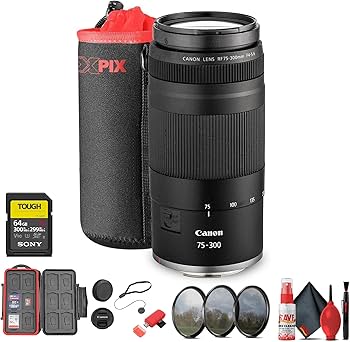 Amazon.com : Canon RF 75-300mm F4-5.6 Telephoto Zoom Long-Range
