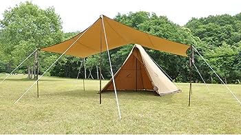Amazon | テンマクデザイン 焚火タープ TC コネクト ヘキサ [ダック
