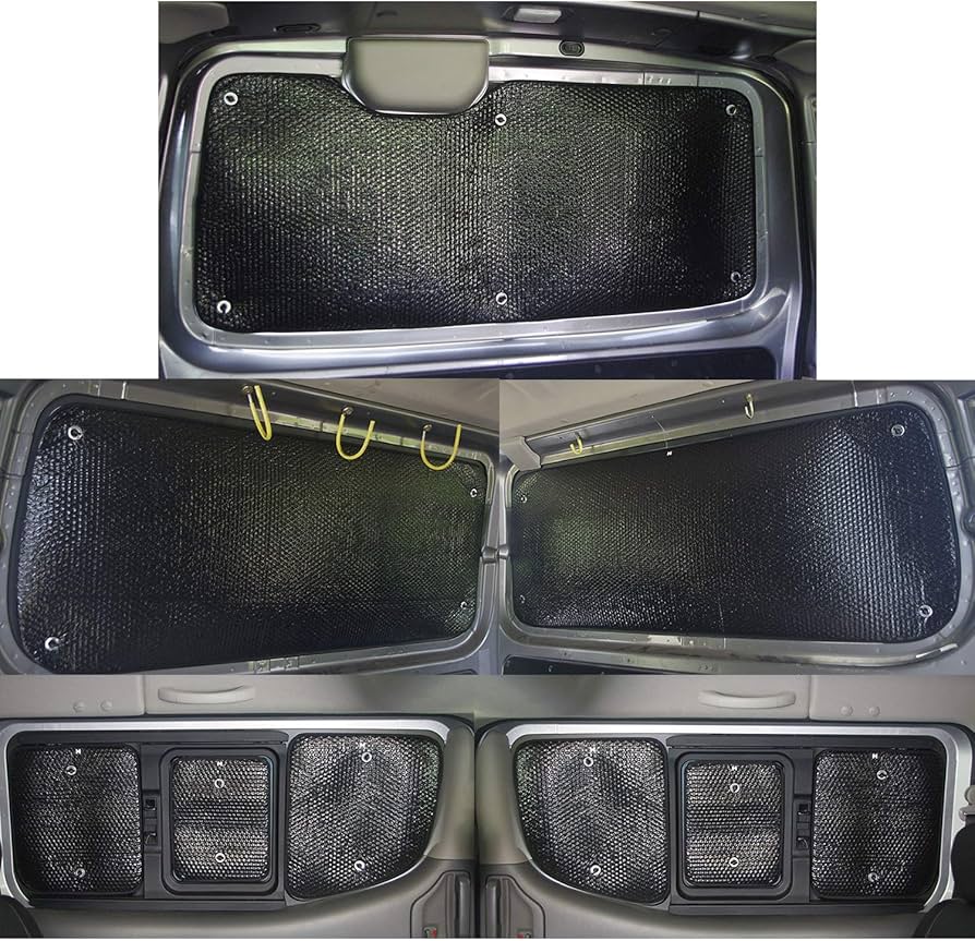 Amazon.co.jp: 車種別サンシェード 日産用 キャラバン NV350 E26 2列目