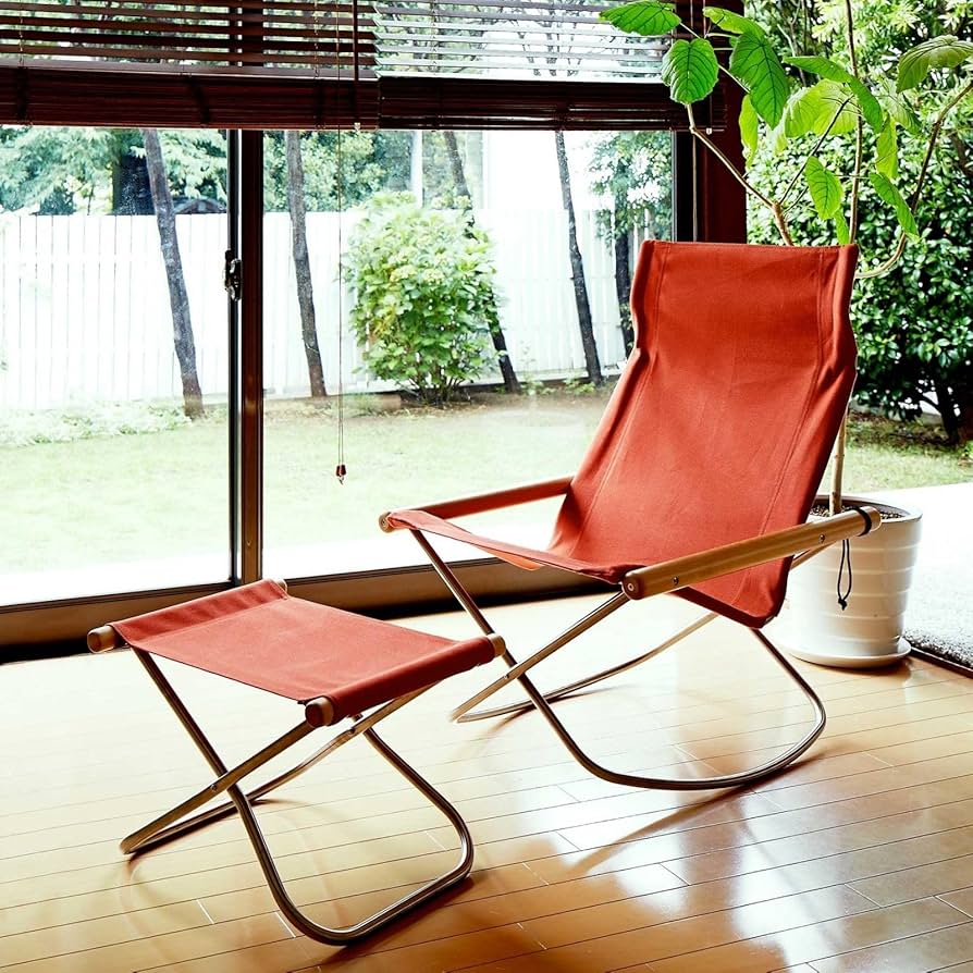 Amazon.co.jp: NychairX ニーチェア X ロッキング ナチュラル/レンガ