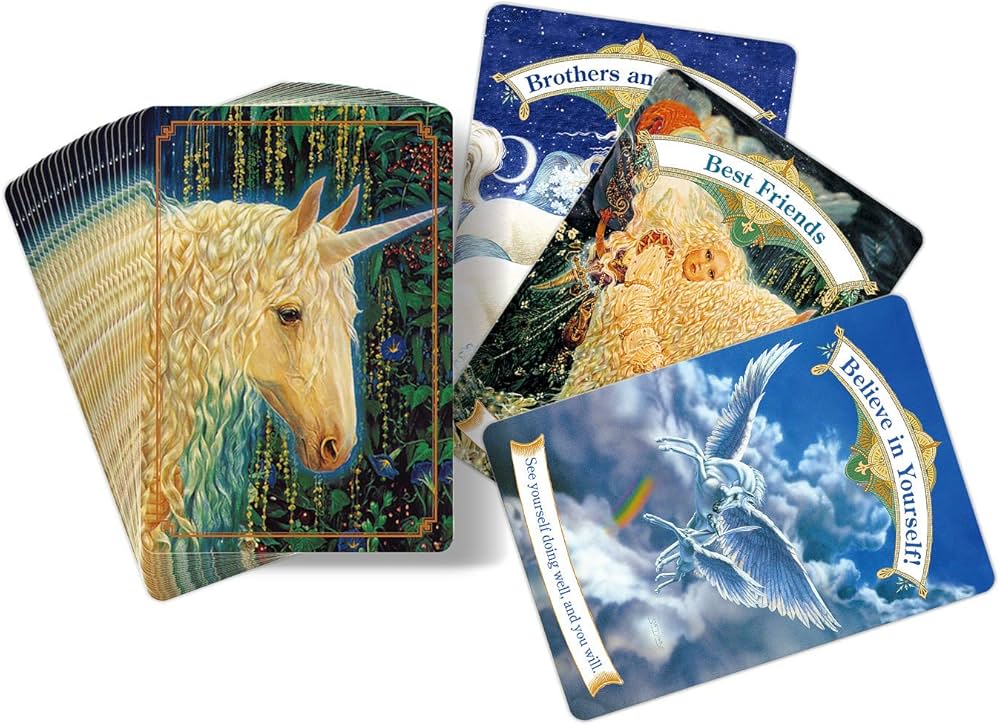 Amazon.com: ユニコーンオラクルカード シークレットガーデンボックス