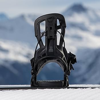 Nidecker Flow Fuse Snowboard Bindings – Black – Speed-Entry Fusion