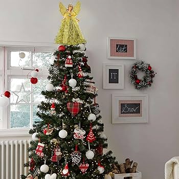 Amazon.co.jp: クリスマスエンジェルツリートッパー - クリスマスの