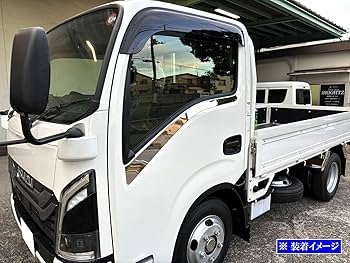 Amazon | BRIGHTZ いすゞ エルフ 超鏡面ステンレスメッキアッパー