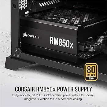 Amazon | Corsair RM850x PC電源ユニット 850W 80PLUS Gold認証 フル