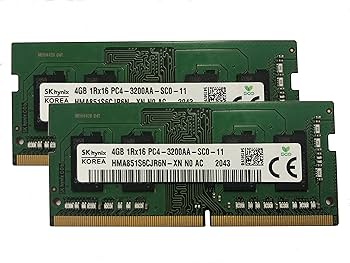 SK Hynix 8GB KIT(2 x 4GB) DDR4 3200MHz PC4-25600 1.2V 1R x 16
