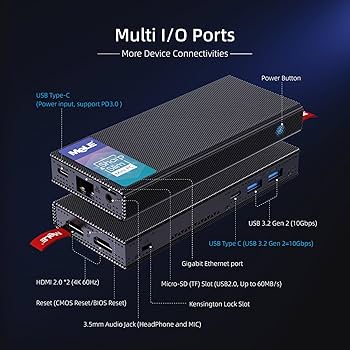 Amazon.com: MeLE PCG02 Pro Fanless Mini PC Stick Alder Lake N100