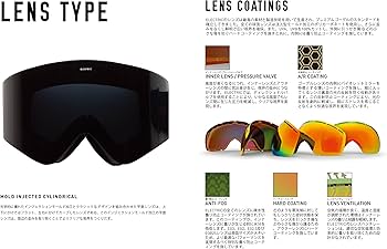 Amazon | Electric(エレクトリック) スキー・スノーボードゴーグル EGX