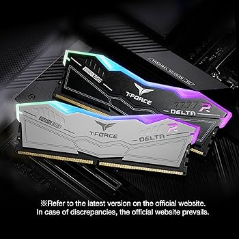 Amazon.co.jp: TEAMGROUP T-Force Delta RGB DDR5 Ram 32GB (2x16GB