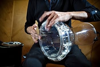 WAMBOOKA DIAMOND - DARBUKA TRASPARENTE IN POLICARBONATO : Amazon