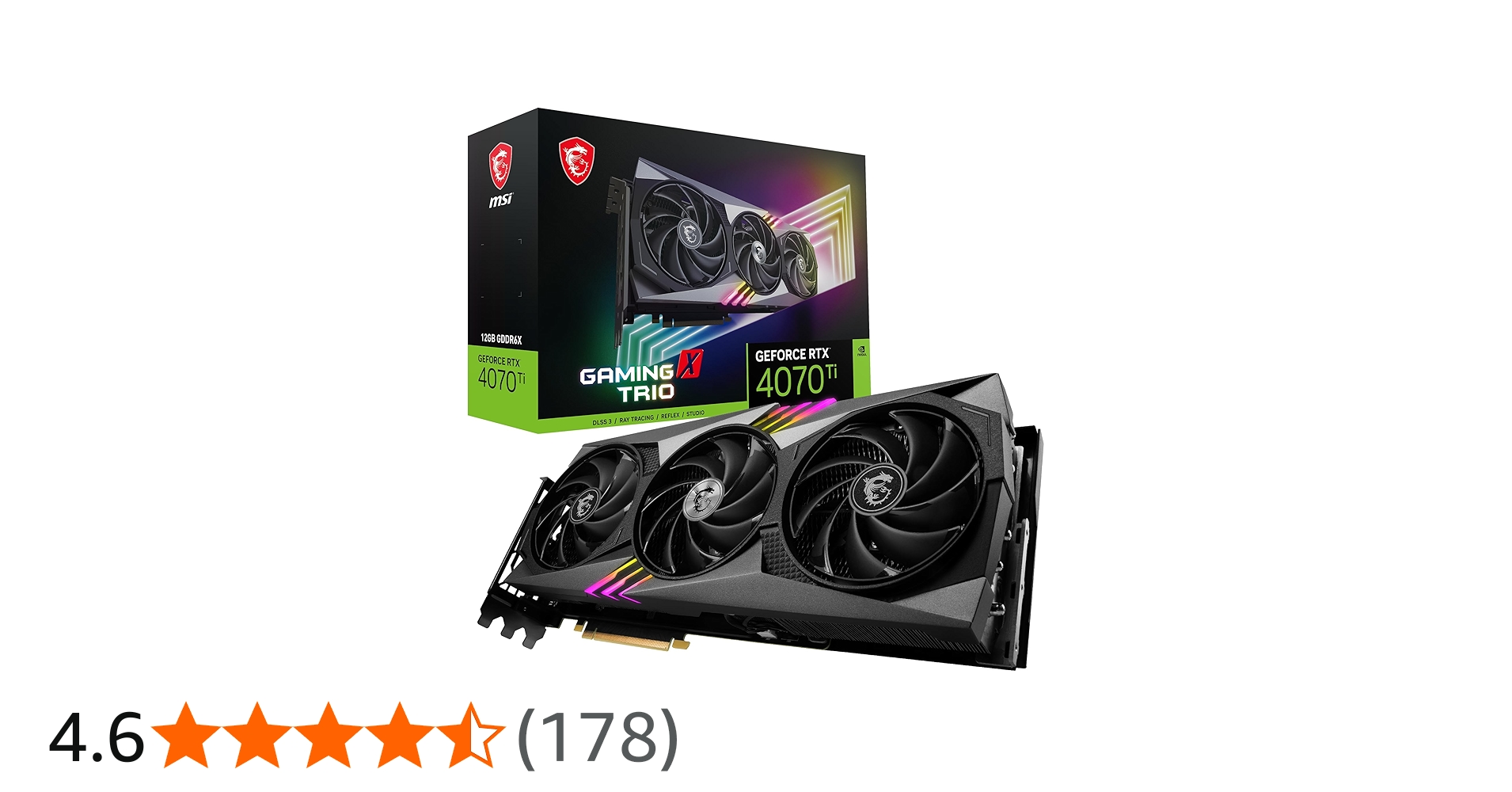 Amazon | MSI グラフィックスボード GeForce RTX 4070 Ti GAMING X