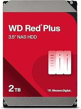 Amazon.com: Western Digital 2TB WD Red Plus NAS Internal Hard