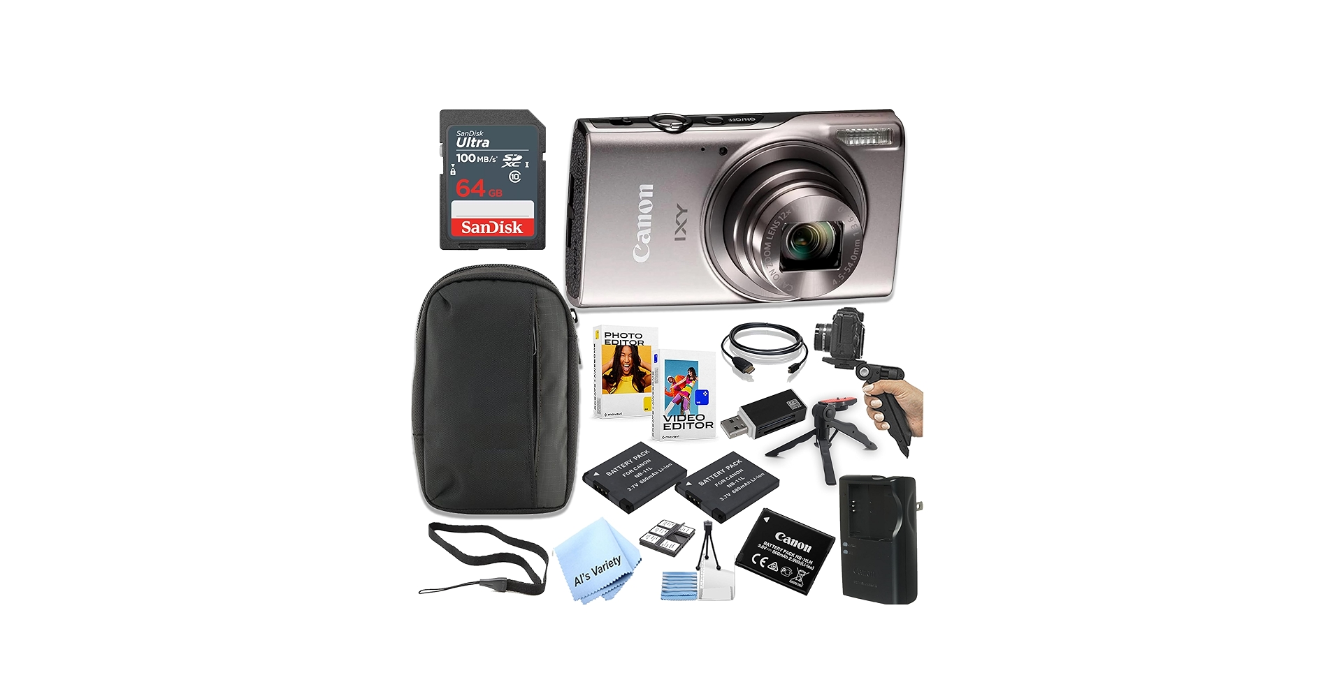Amazon.com : Canon PowerShot IXY 650 (ELPH 360) HS Digital Camera