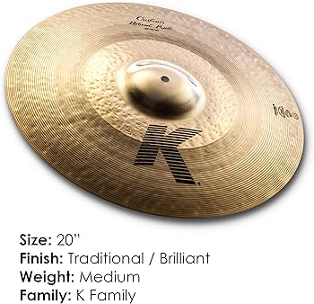シンバル K Custom Ride 20NKZL20CUSTOM CL2020 Zildjian K-Custom Ride 20