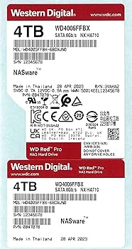 Amazon.com: Western Digital 4TB WD Red Pro NAS Internal Hard Drive