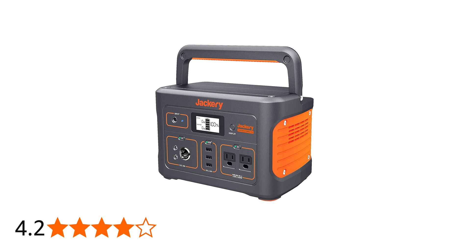 Amazon.co.jp: Jackery ポータブル電源 700 大容量192000mAh/700Wh