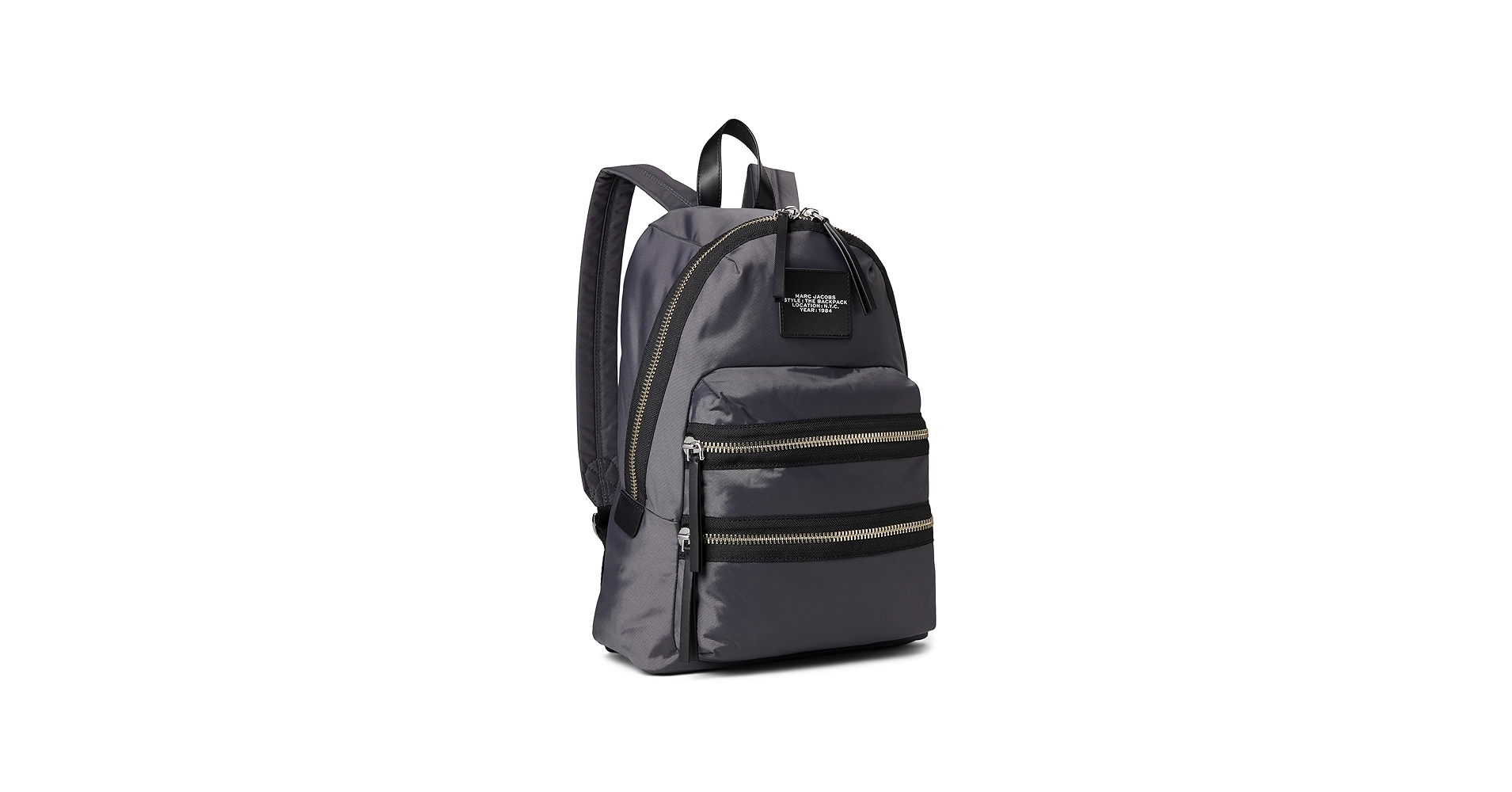 Amazon.com | Marc Jacobs The Biker Nylon Large Backpack Dark