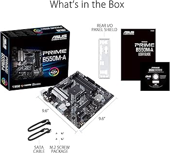 Amazon | ASUS AMD B550 搭載 AM4 対応 マザーボード PRIME B550M-A