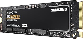 Amazon.com: SAMSUNG 970 EVO Plus SSD 250GB NVMe M.2 Internal Solid