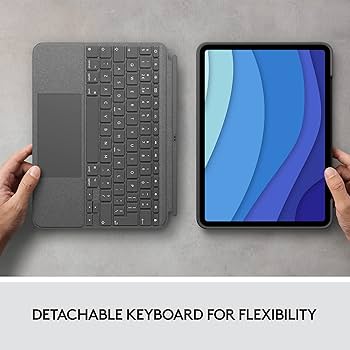 Amazon.com: Logitech Combo Touch iPad Pro 11-inch (1st, 2nd, 3rd