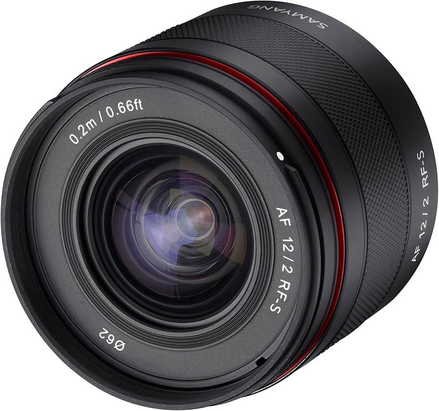 Amazon.com : Samyang 12mm F2.0 AF Ultra Wide Angle Lens for Canon