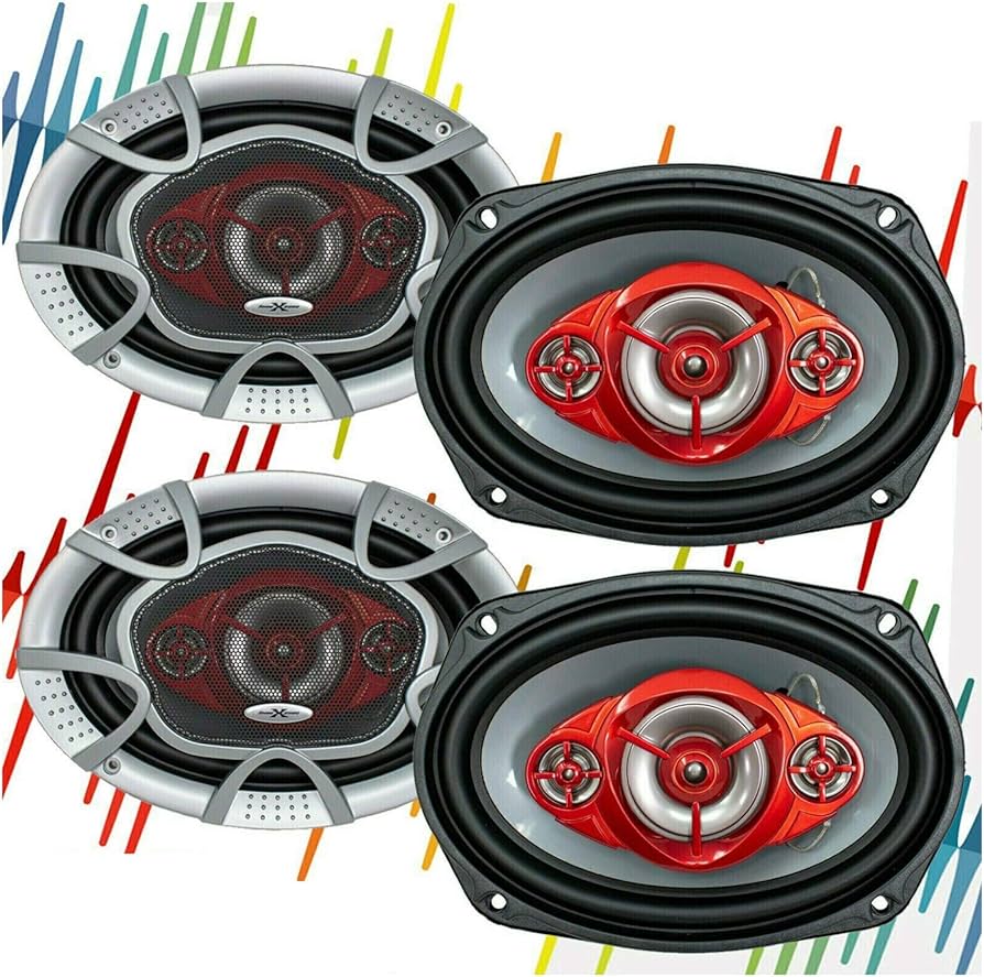 Amazon.com: 4X SoundXtreme ST-694 Systems NX694 Car Speakers