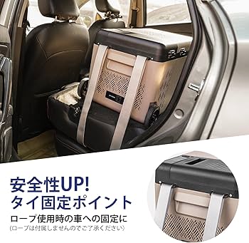 Amazon.co.jp: BODEGA ポータブル冷蔵庫 19L バッテリー内蔵可能, -20